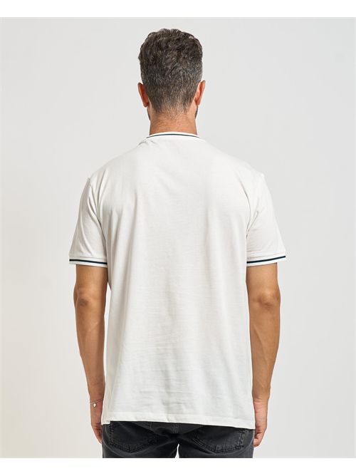 Men's Armani Exchange T-shirt with contrast profile ARMANI EXCHANGE | XM001467-AF10356U0009